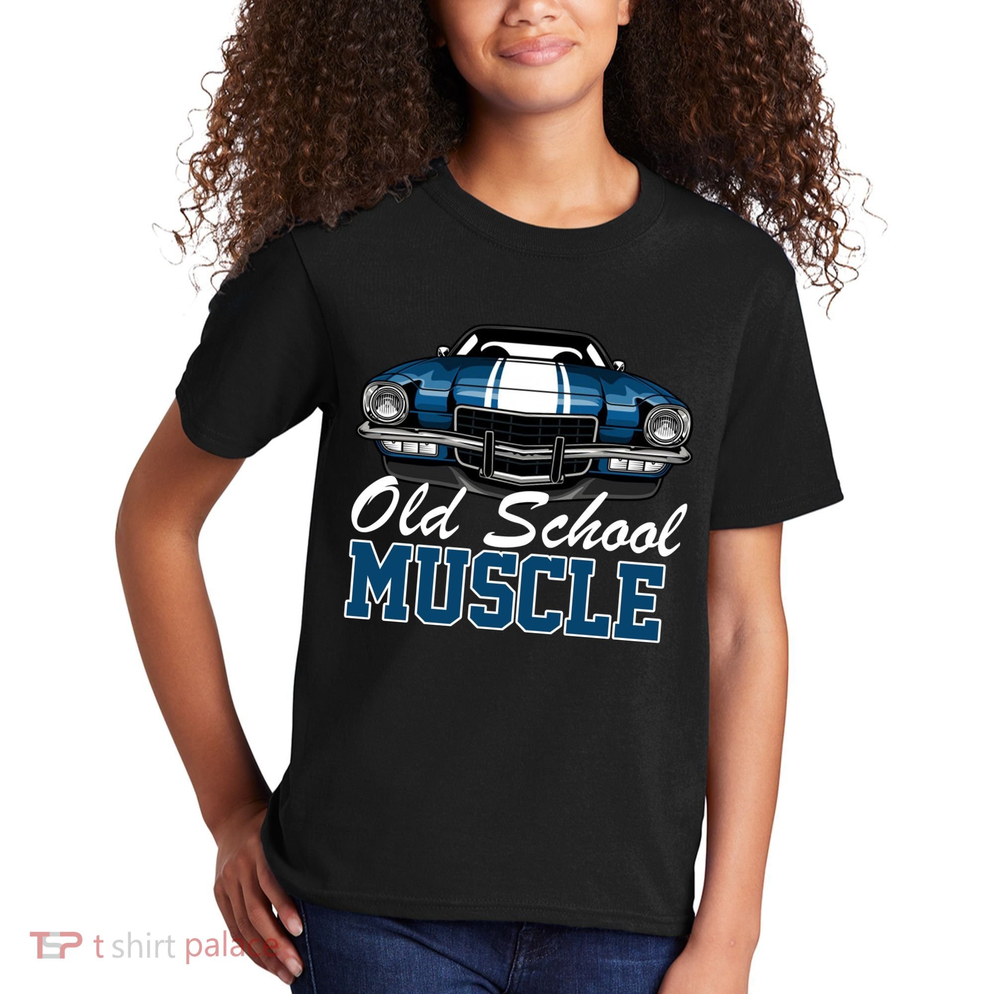 Old School Muscle Car Kids T-Shirt