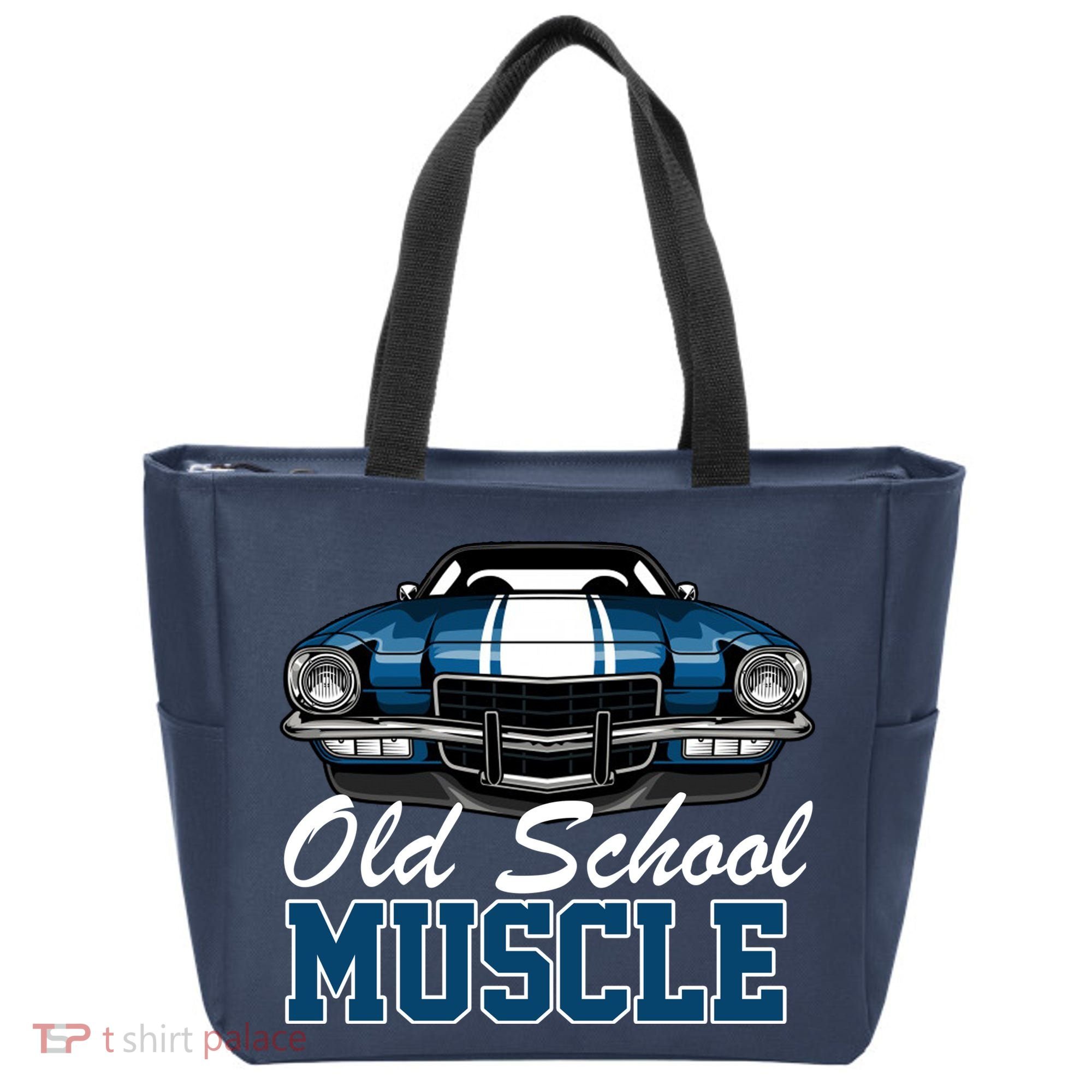 Old School Muscle Car Tote Bag