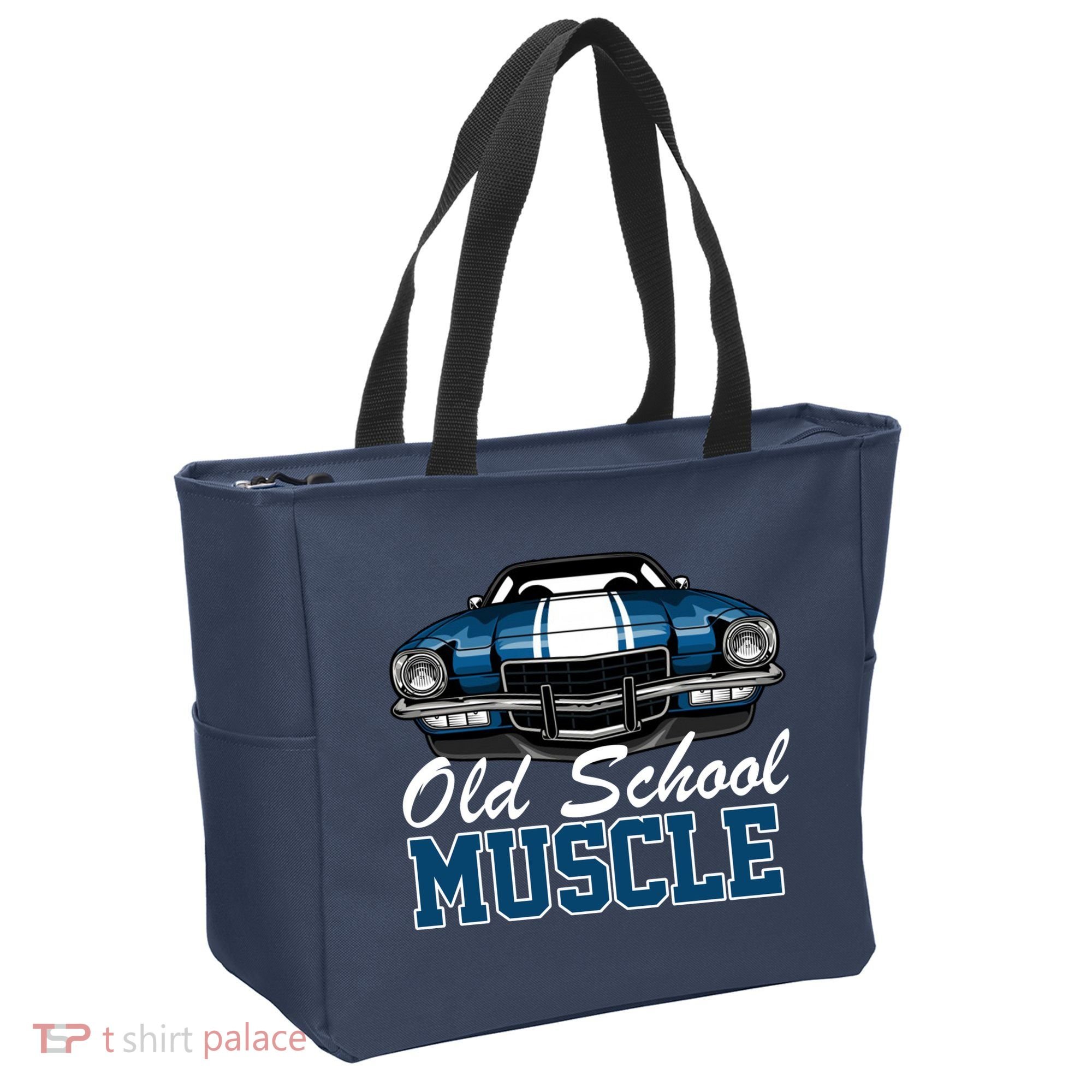 Old School Muscle Car Tote Bag