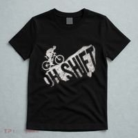 Oh Shift Mountain Biking Bicycle Bike Rider Cyclist T-Shirt thumb 5