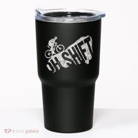 Oh Shift Mountain Biking Bicycle Bike Rider Cyclist Tumbler thumb 0