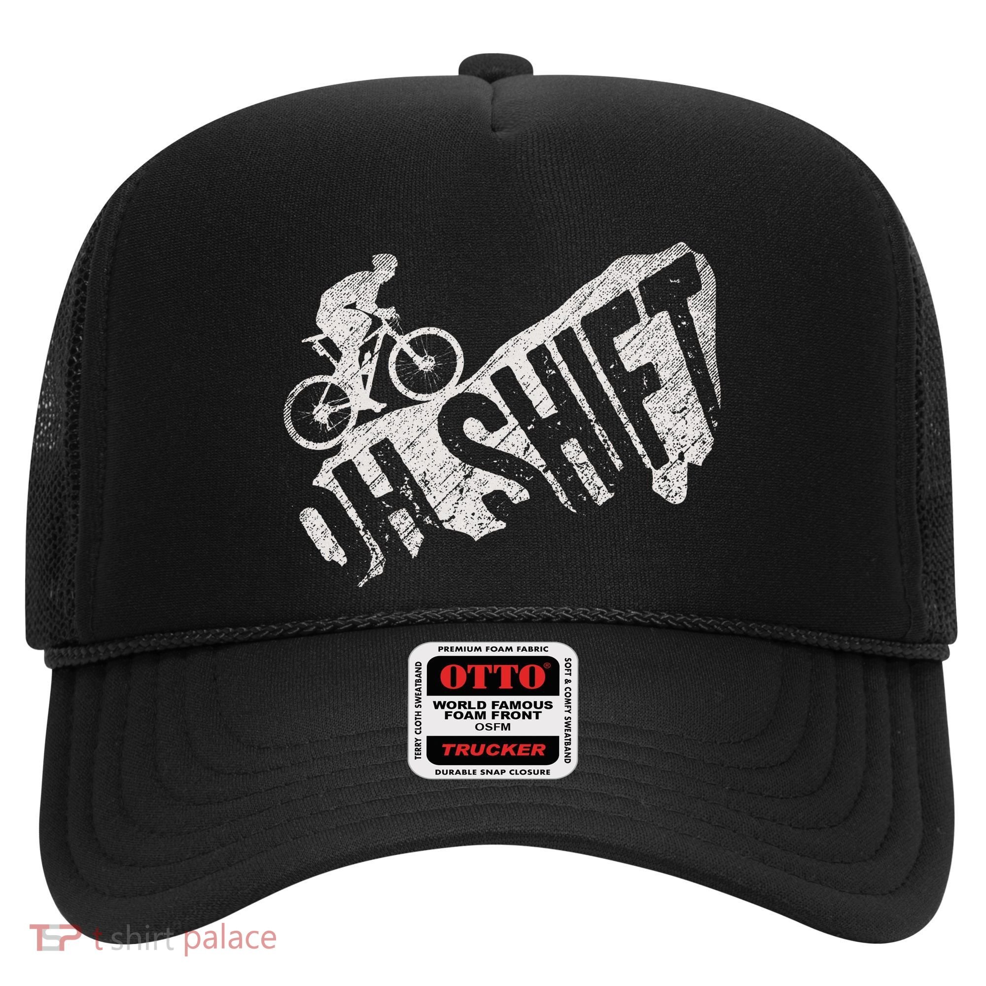 Oh Shift Mountain Biking Bicycle Bike Rider Cyclist Hat