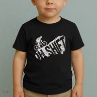 Oh Shift Mountain Biking Bicycle Bike Rider Cyclist Toddler T-Shirt thumb 2