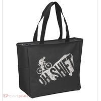 Oh Shift Mountain Biking Bicycle Bike Rider Cyclist Tote Bag thumb 2