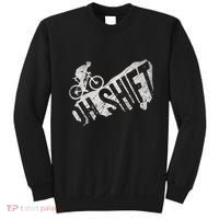 Oh Shift Mountain Biking Bicycle Bike Rider Cyclist Sweatshirt thumb 0