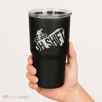 Oh Shift Mountain Biking Bicycle Bike Rider Cyclist Tumbler thumb 2