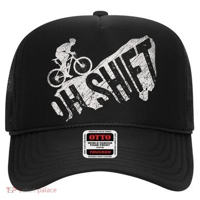 Oh Shift Mountain Biking Bicycle Bike Rider Cyclist Hat