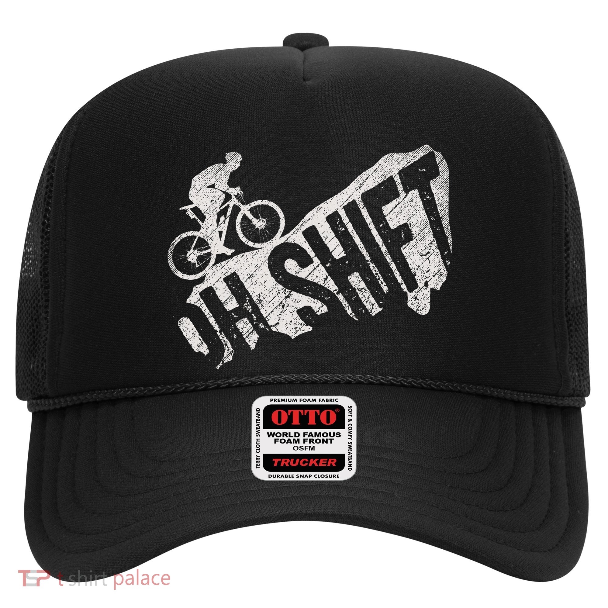 Oh Shift Mountain Biking Bicycle Bike Rider Cyclist Hat