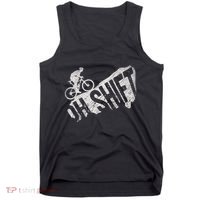Oh Shift Mountain Biking Bicycle Bike Rider Cyclist Tank Top thumb 0