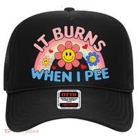 Oddly Specific Meme It Burns When I Pee Inappropriate Adult Hat thumb 0