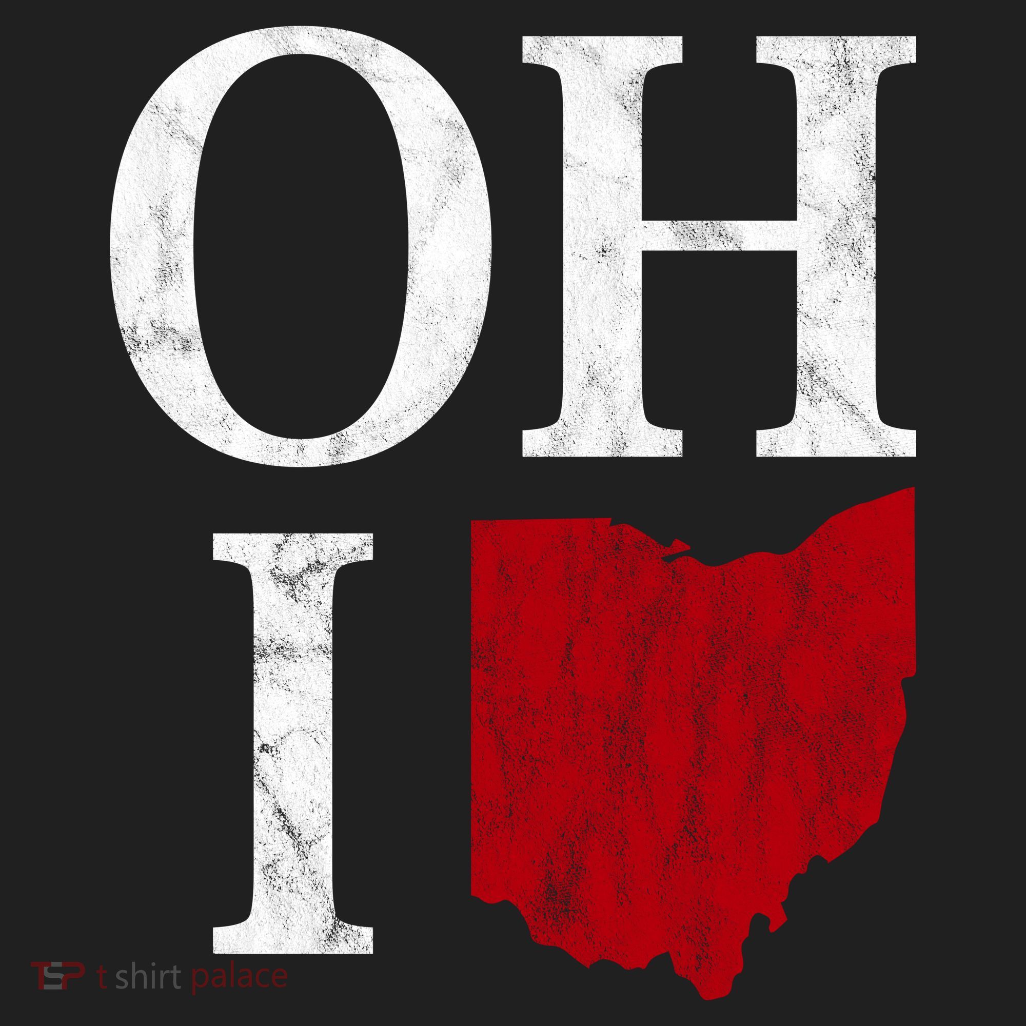 Ohio State Map Women's Sweatshirt