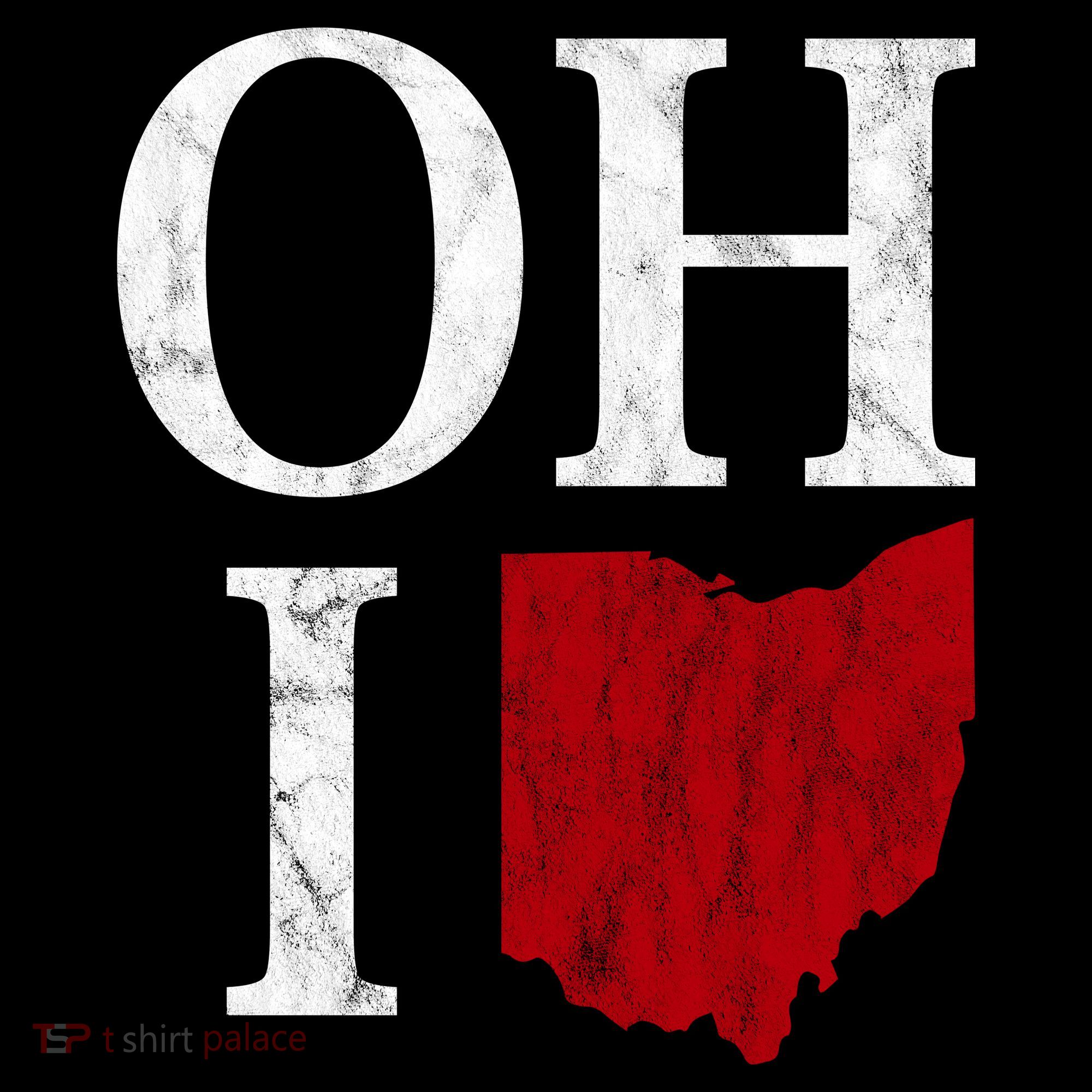 Ohio State Map Apron