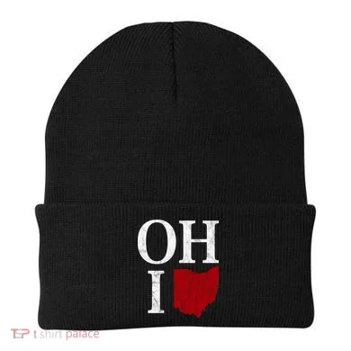 Ohio State Map Beanie