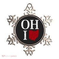 Ohio State Map Ornament thumb 0