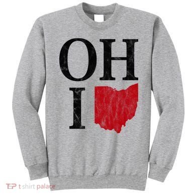Ohio State Map Sweatshirt