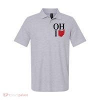 Ohio State Map Polo thumb 0