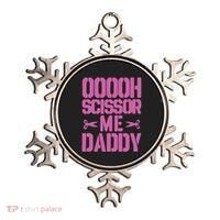 Ooooh Scissor Me Daddy Ornament thumb 0