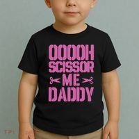 Ooooh Scissor Me Daddy Toddler T-Shirt thumb 2