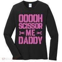 Ooooh Scissor Me Daddy Women's Long Sleeve Shirt thumb 0
