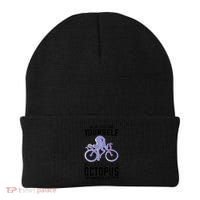 Octopus Sea Monster Cycling Always Be Yourself Cephalopod Beanie thumb 0