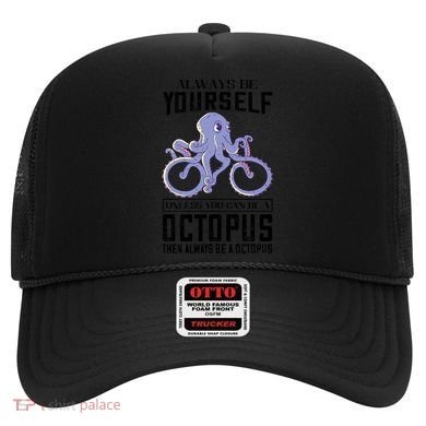 Octopus Sea Monster Cycling Always Be Yourself Cephalopod Hat