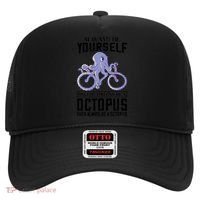 Octopus Sea Monster Cycling Always Be Yourself Cephalopod Hat thumb 0