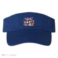 One Spooky Mama Funny Halloween Mom Costume Groovy Cute Gift Visor thumb 0