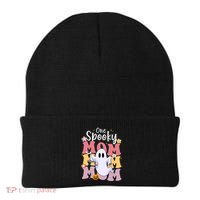 One Spooky Mom Halloween Cute Ghosts Grovvy Mommy Gift Meaningful Gift Beanie thumb 0