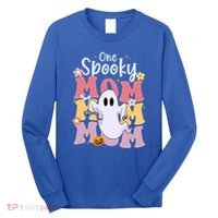 One Spooky Mom Halloween Cute Ghosts Grovvy Mommy Gift Meaningful Gift Long Sleeve Shirt thumb 0