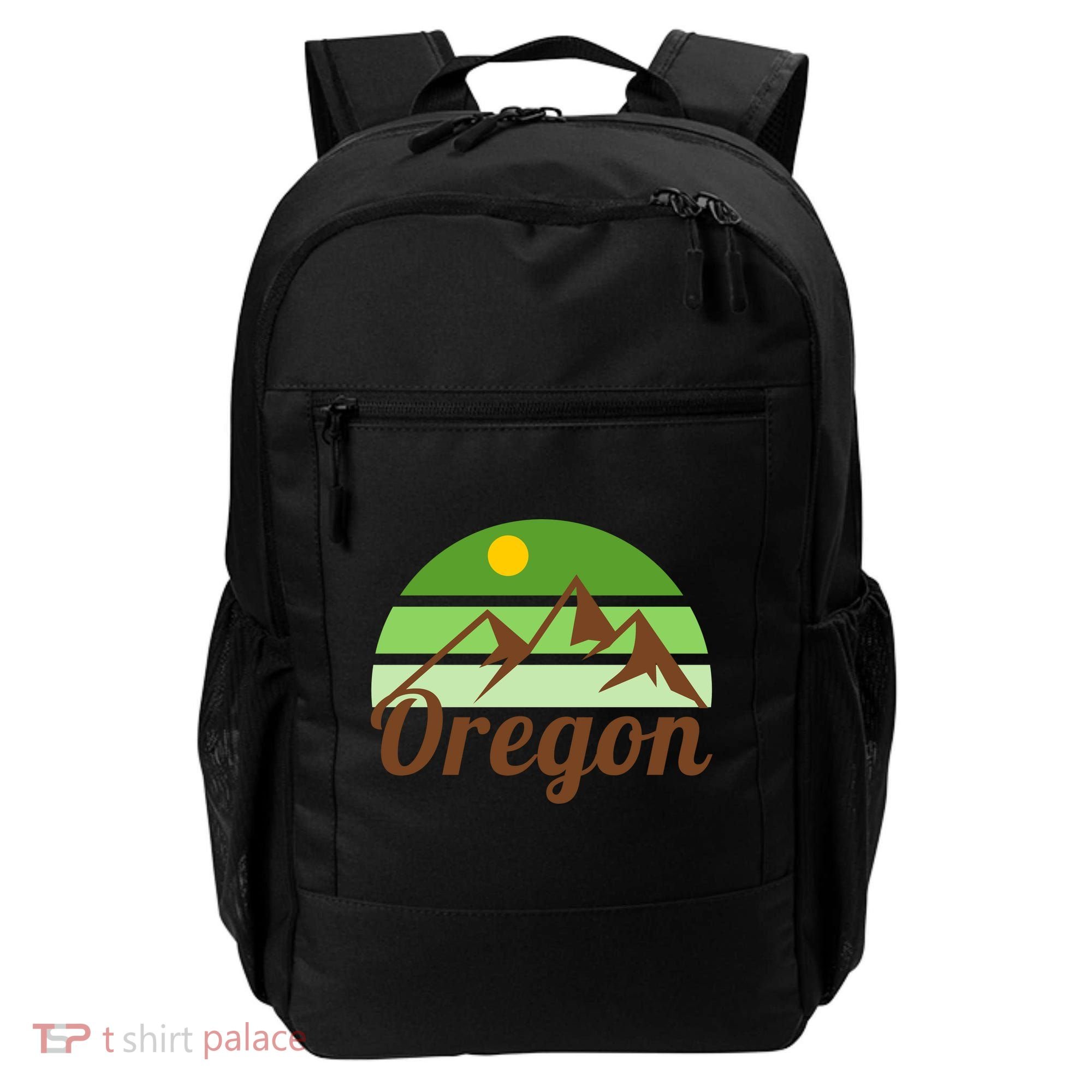 Oregon Simple Mountain Logo Backpack
