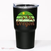 Oregon Simple Mountain Logo Tumbler thumb 0