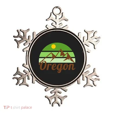 Oregon Simple Mountain Logo Ornament