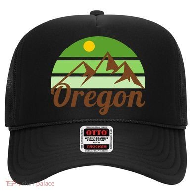 Oregon Simple Mountain Logo Hat