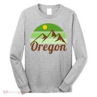 Oregon Simple Mountain Logo Long Sleeve Shirt thumb 0