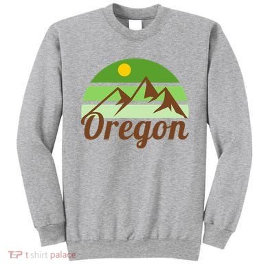 Oregon Simple Mountain Logo Sweatshirt
