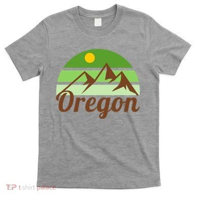 Oregon Simple Mountain Logo T-Shirt