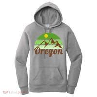 Oregon Simple Mountain Logo Women's Hoodie thumb 0