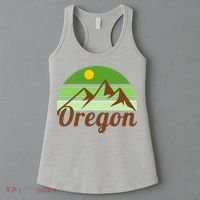 Oregon Simple Mountain Logo Women's Tank Top thumb 3