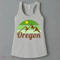 Oregon Simple Mountain Logo Women's Tank Top thumb 3