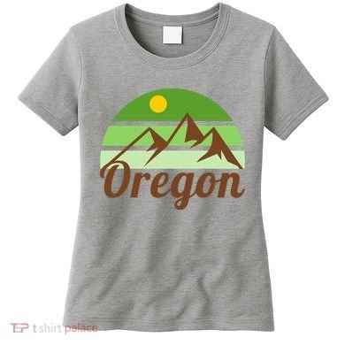 Oregon Simple Mountain Logo Women's T-Shirt
