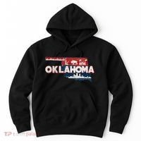 O.K.L.A.H.O.M.A State Map Road Trip Oklahoma City Tulsa Norman Hoodie thumb 0