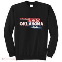O.K.L.A.H.O.M.A State Map Road Trip Oklahoma City Tulsa Norman Sweatshirt thumb 0