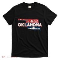 O.K.L.A.H.O.M.A State Map Road Trip Oklahoma City Tulsa Norman T-Shirt thumb 0