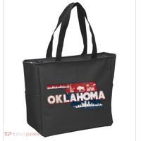 O.K.L.A.H.O.M.A State Map Road Trip Oklahoma City Tulsa Norman Tote Bag thumb 2