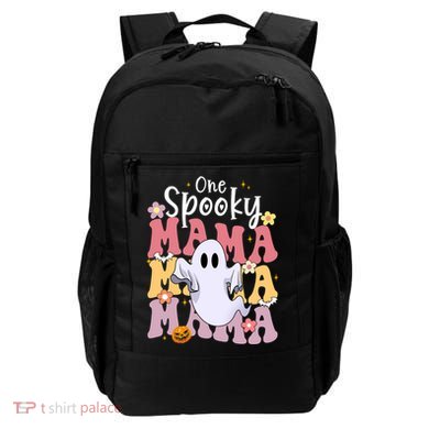 One Spooky Mama Halloween Cute Ghosts Grovvy Mommy Gift Backpack