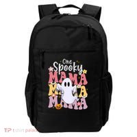 One Spooky Mama Halloween Cute Ghosts Grovvy Mommy Gift Backpack thumb 0