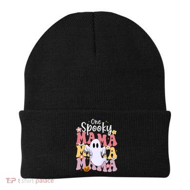 One Spooky Mama Halloween Cute Ghosts Grovvy Mommy Gift Beanie