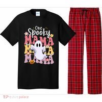 One Spooky Mama Halloween Cute Ghosts Grovvy Mommy Gift Pajama Set thumb 0