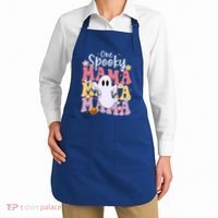 One Spooky Mama Halloween Cute Ghosts Grovvy Mommy Gift Apron thumb 2