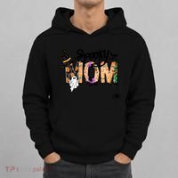 One Spooky Mom Mother Day Halloween Ghost Costume Gift Hoodie thumb 0